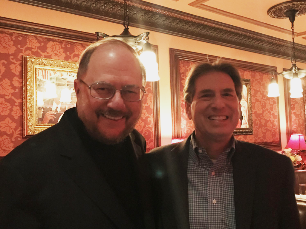 Rupert Holmes and Steve Spiegel at 54 Below Sings Curtains