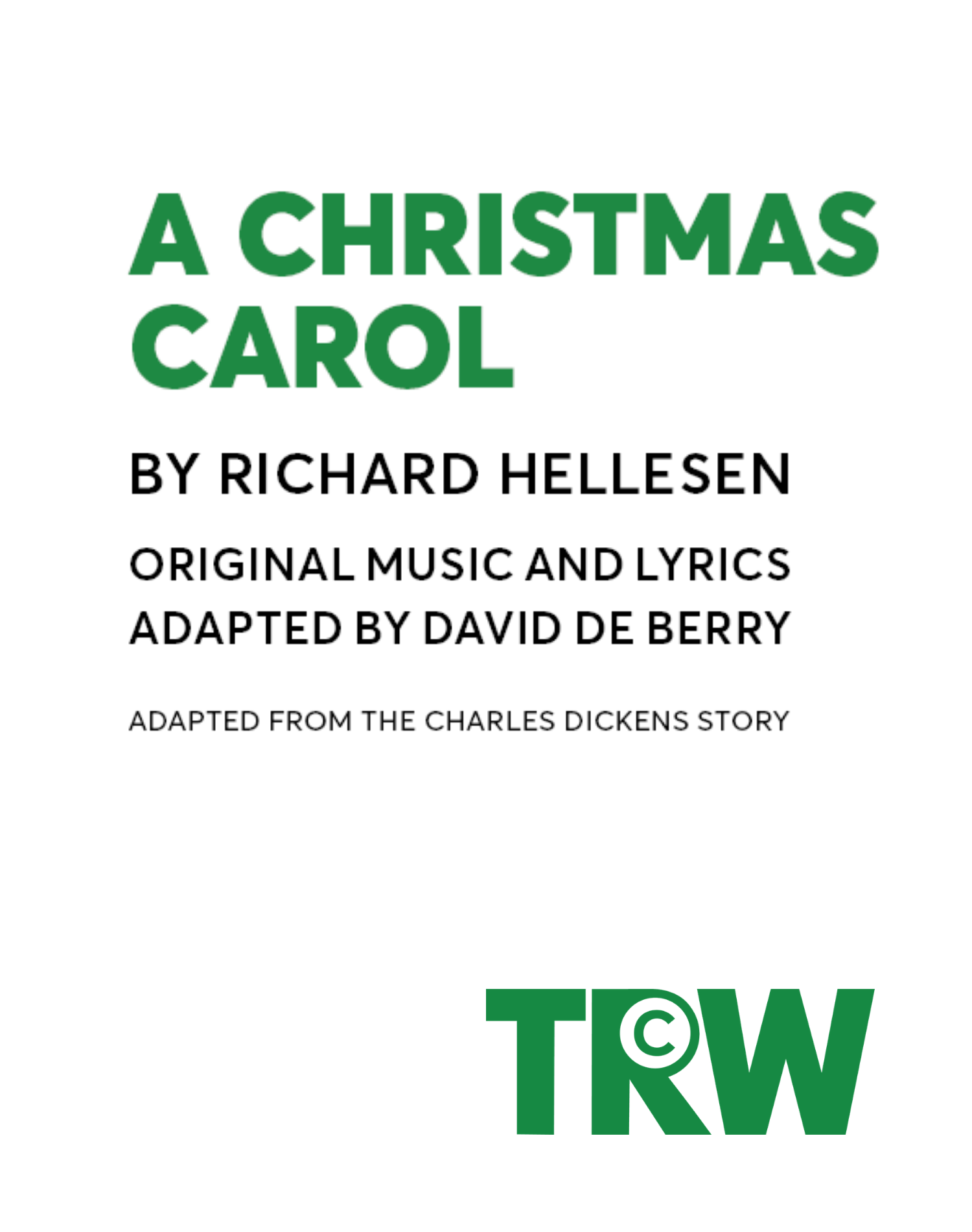 A Christmas Carol (Hellesen)