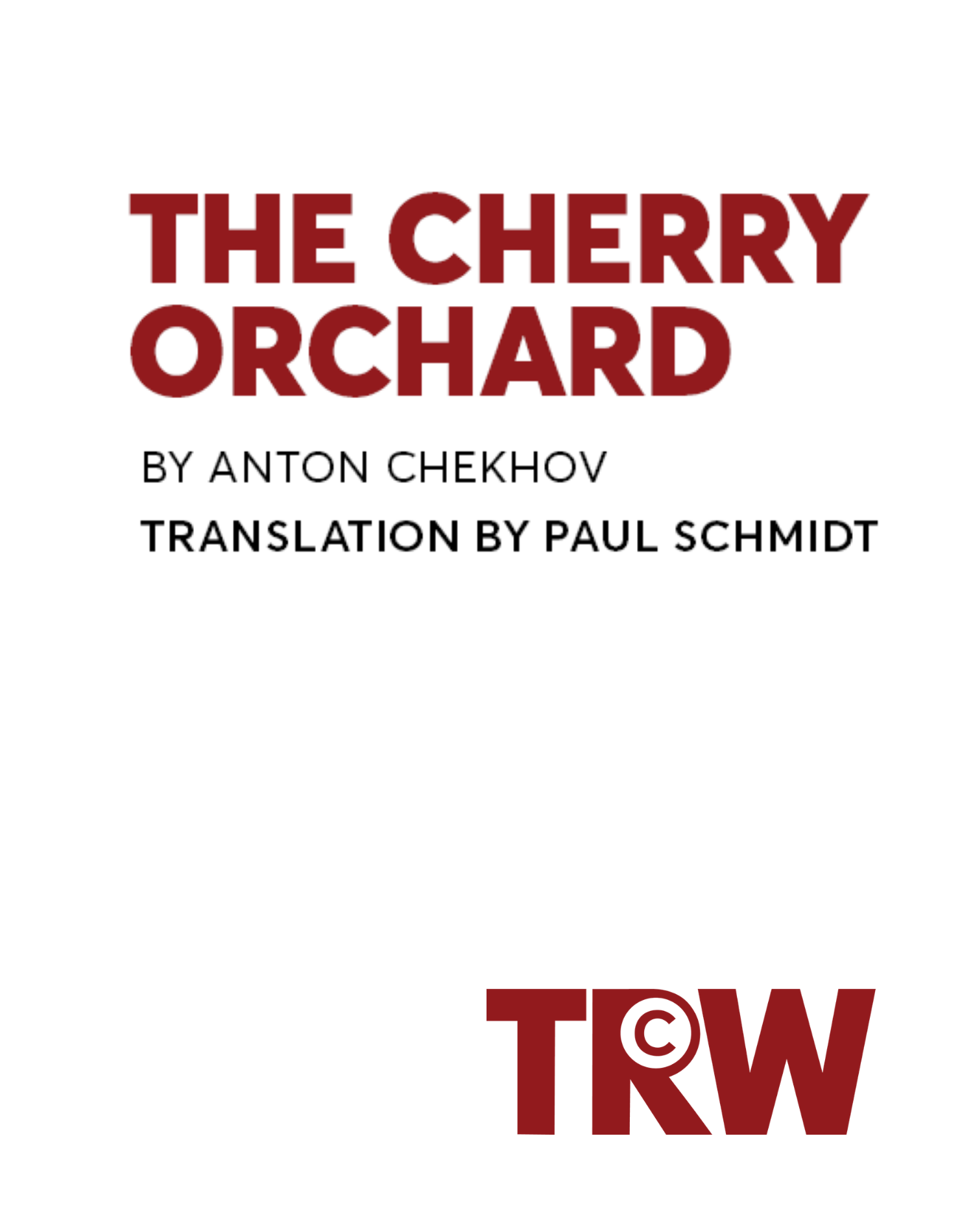 The Cherry Orchard
