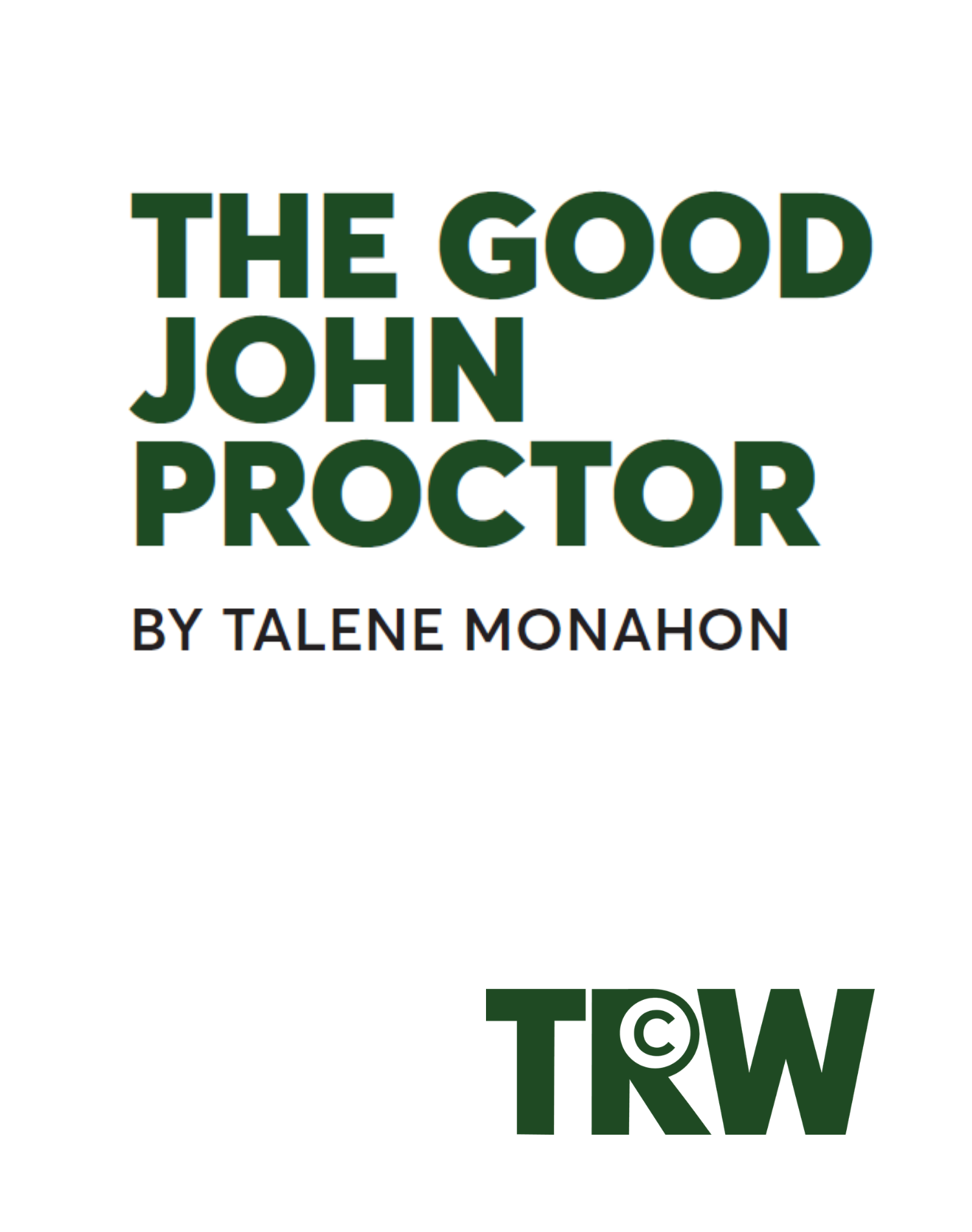 The Good John Proctor