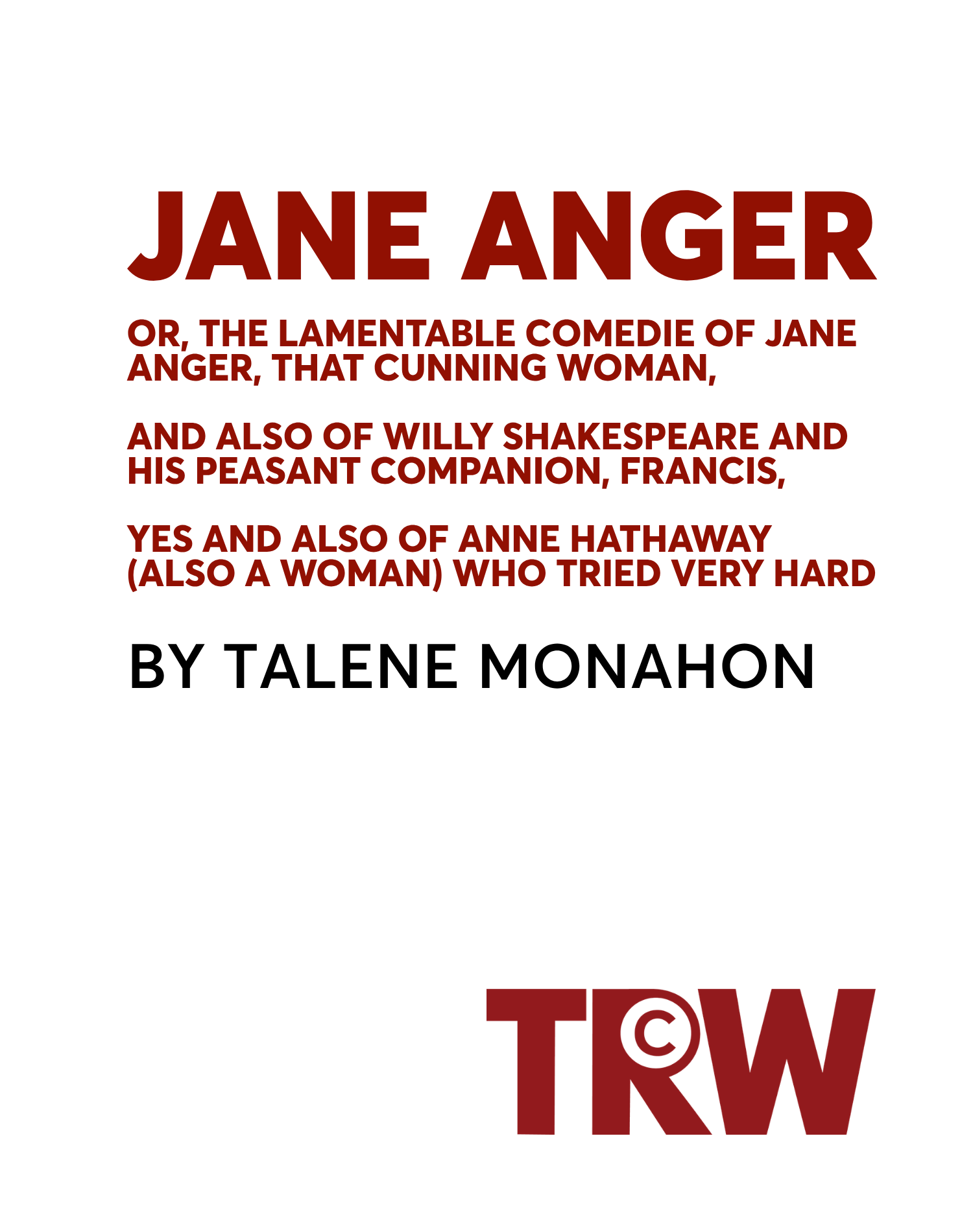 Jane Anger