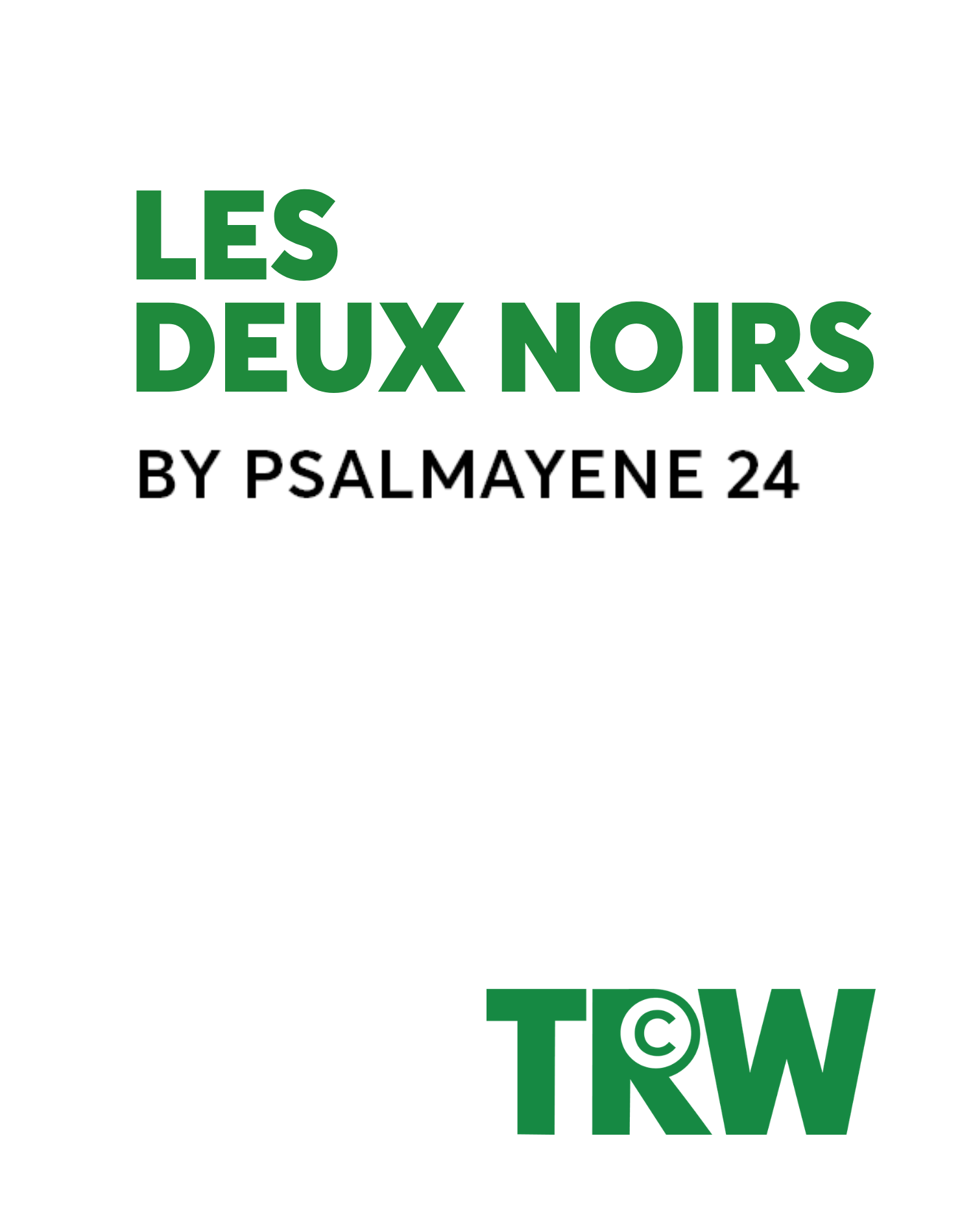 Les Deux Noirs
