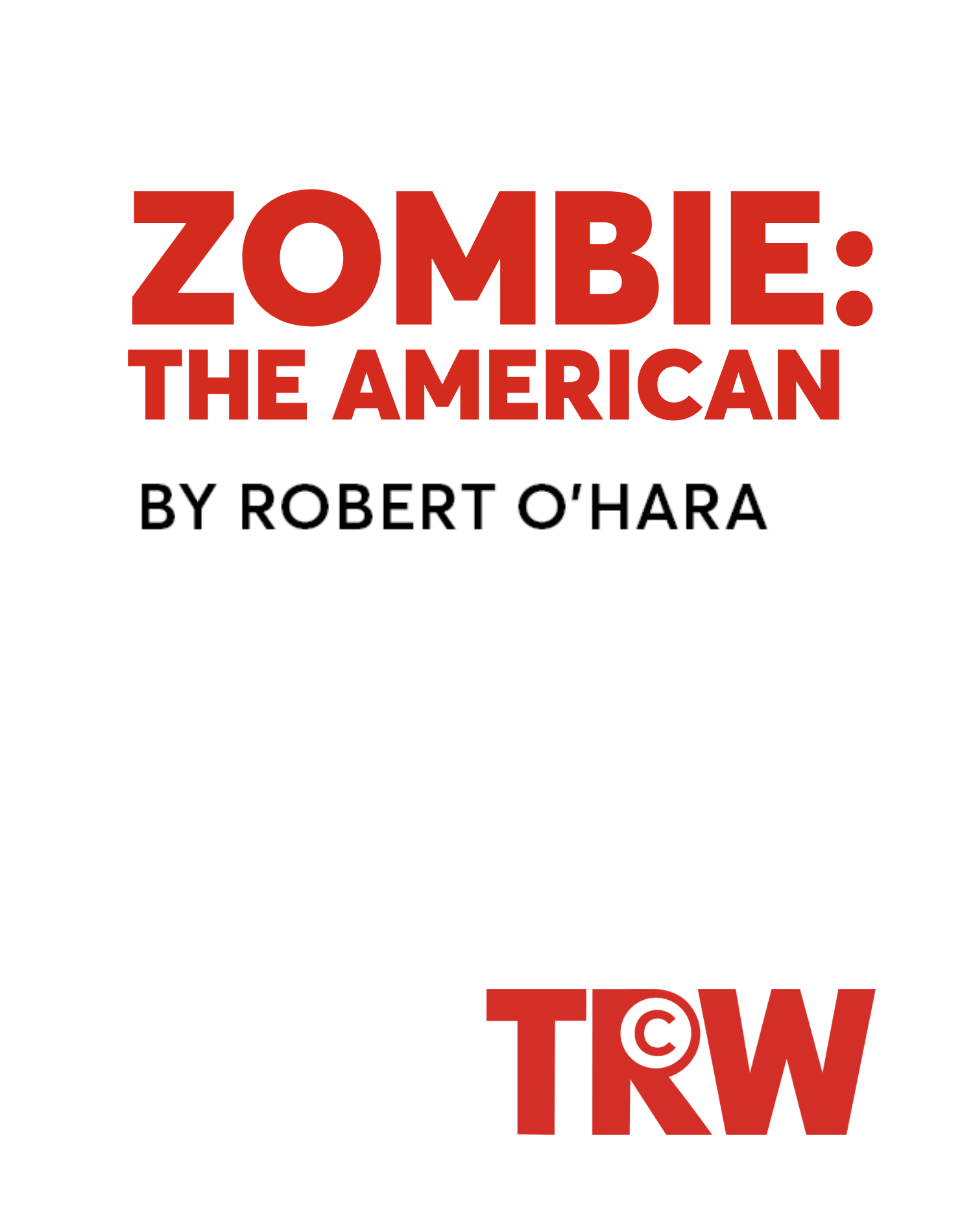 Zombie: The American