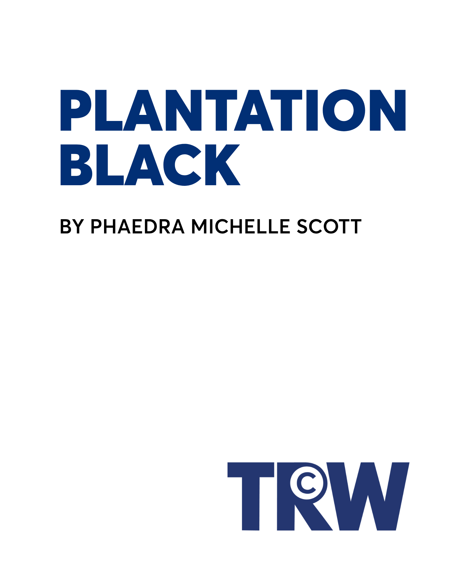 Plantation Black